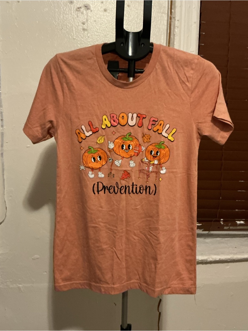 All About Fall Pumpkin Tee - Coral